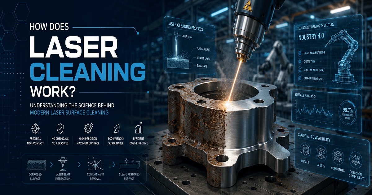 How Does Laser Cleaning Work? Understanding the Science Behind Modern Laser Surface Cleaning