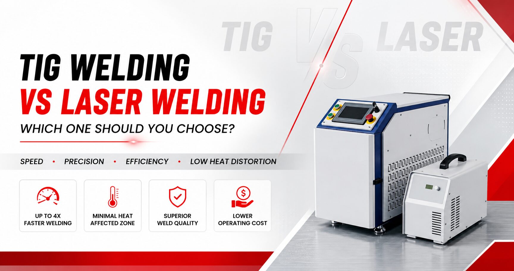 Handheld Laser Welding Machine vs TIG Welding