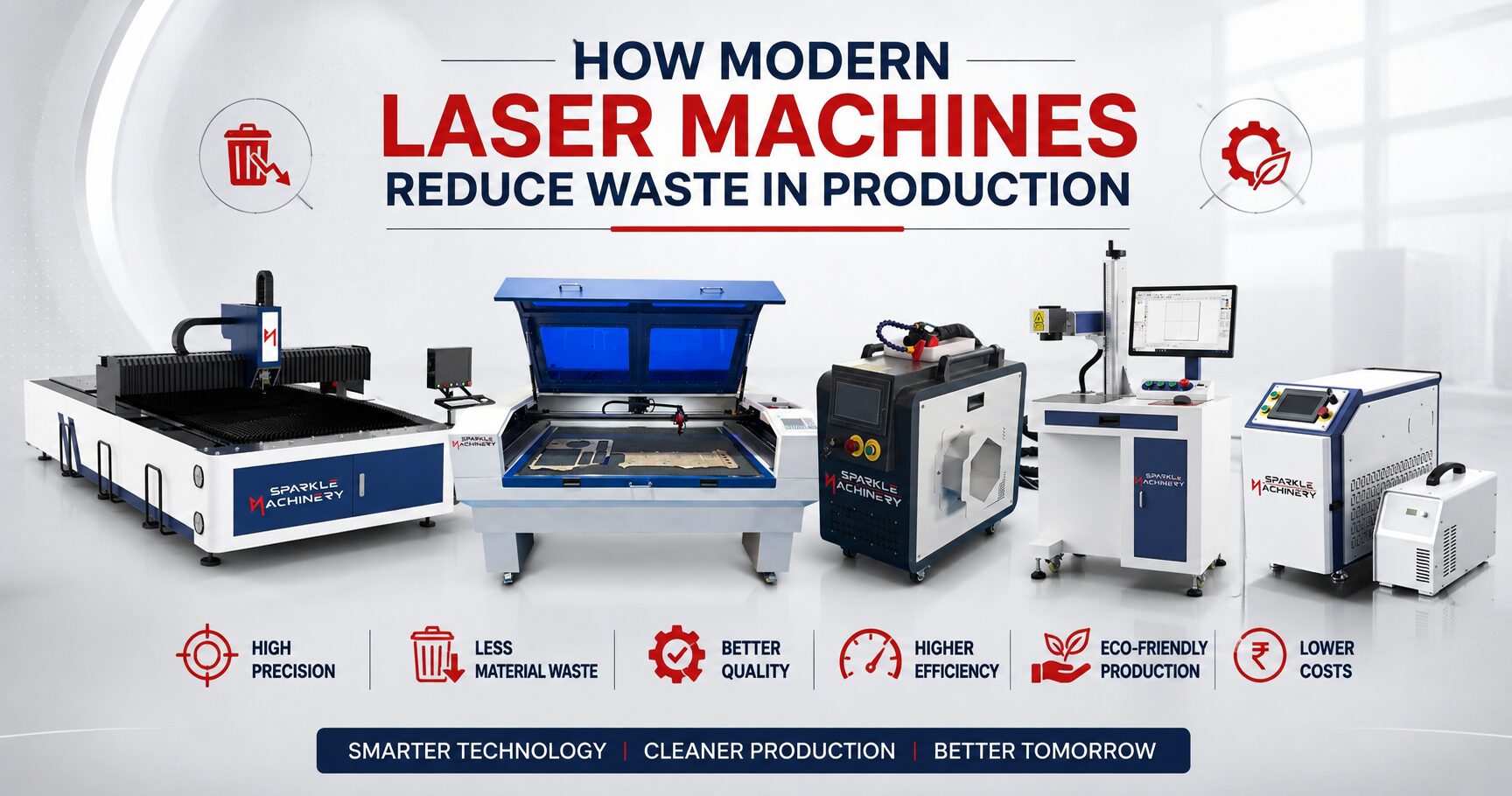 How Modern Laser Machines Reduce Waste in Production
