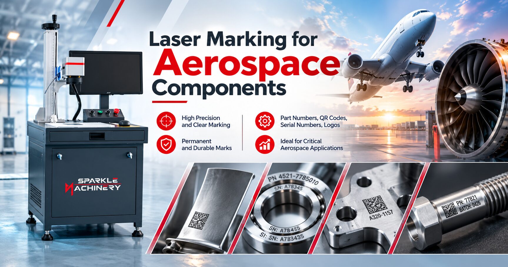 Laser Marking for Aerospace Components