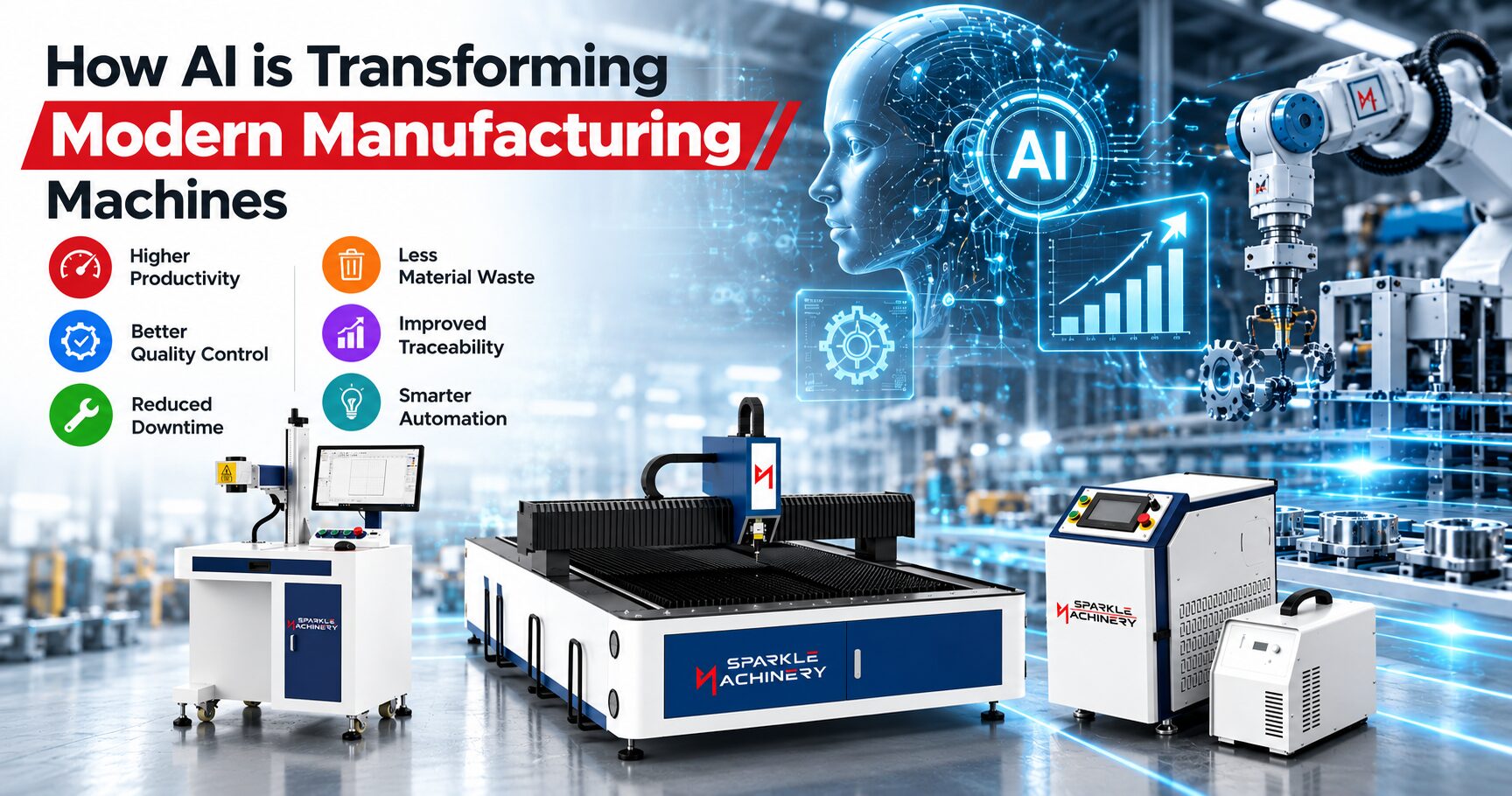 How AI Is Transforming Modern Manufacturing Machines