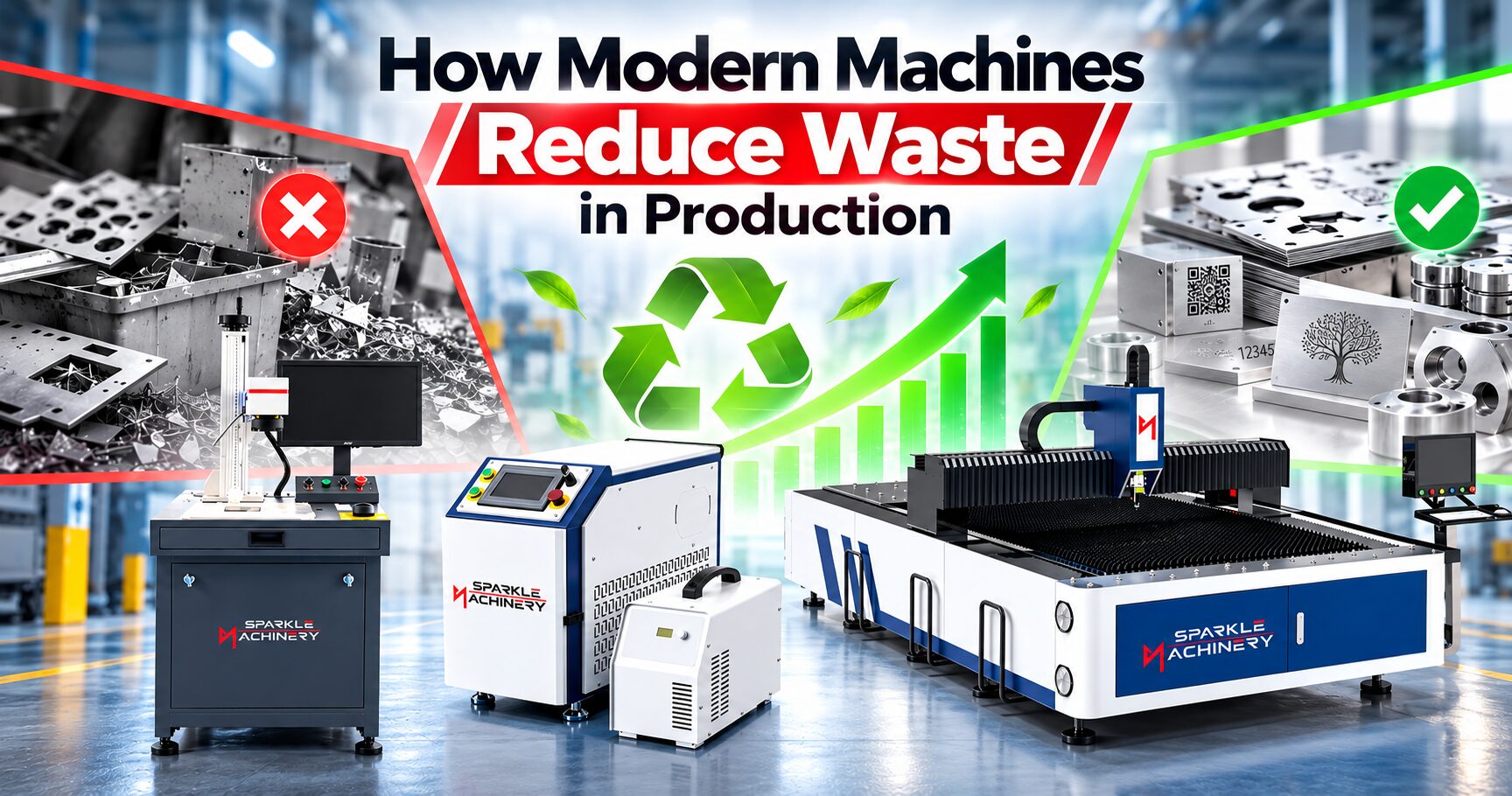 How Modern Machines Reduce Waste in Production