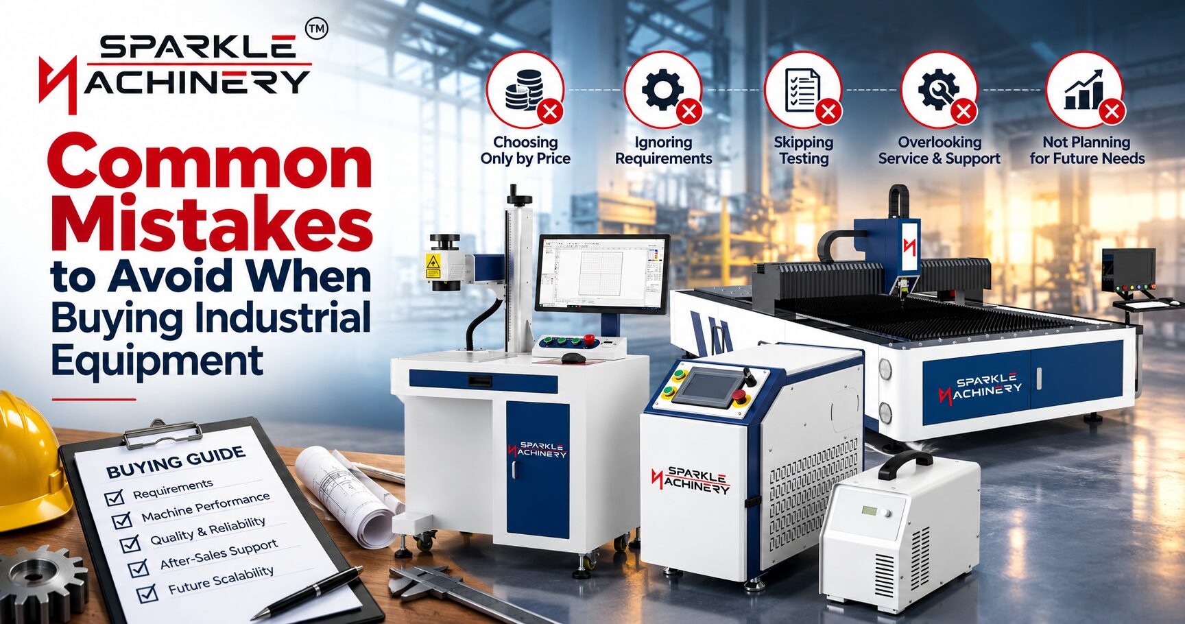 Common Mistakes to Avoid When Buying Industrial Equipment
